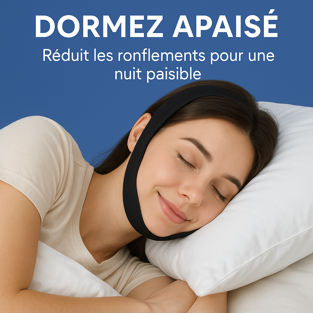 Strap anti ronflement